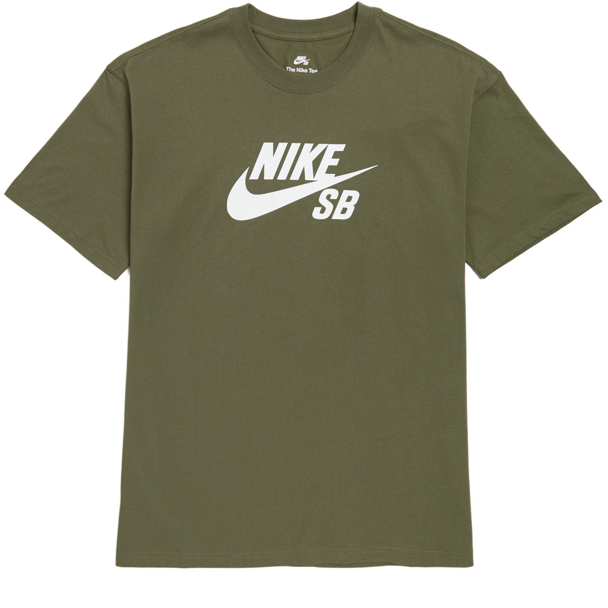 Nike SB Logo 2023 T-Shirt - Medium Olive image 1
