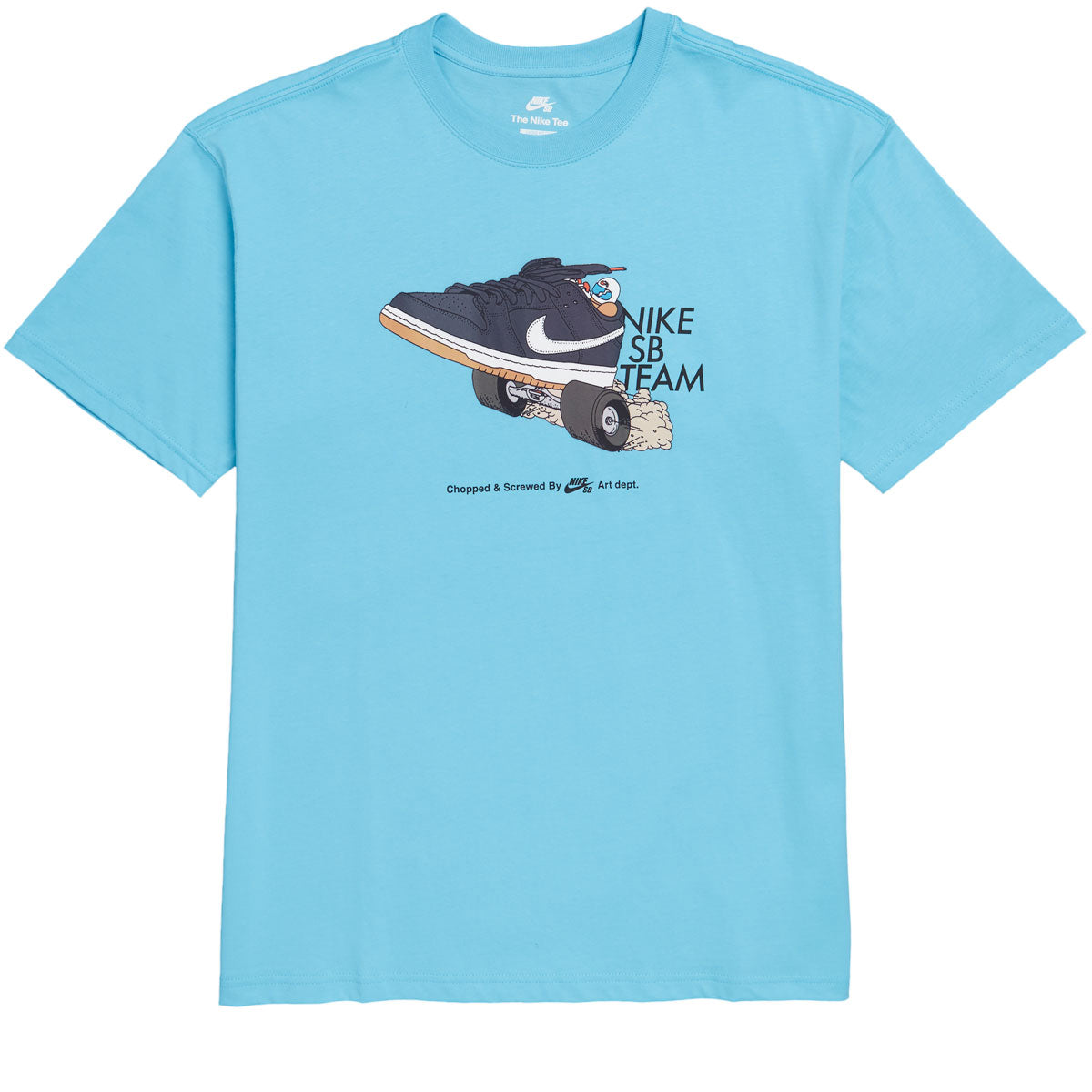 Nike SB Team Dunk T-Shirt - Baltic Blue image 1