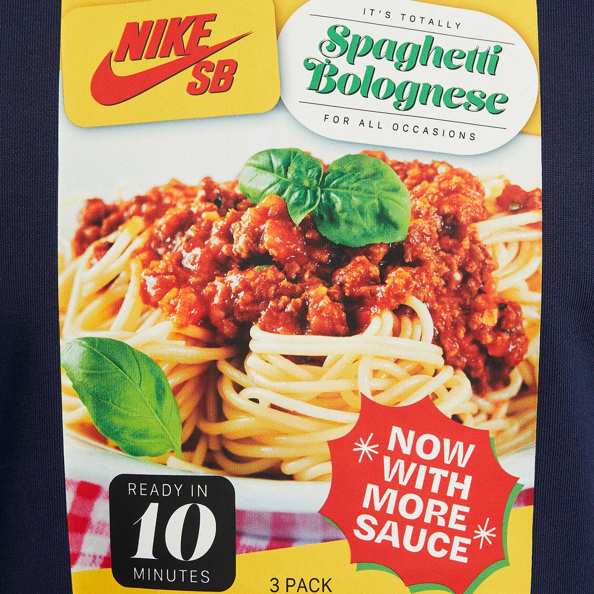 Nike SB Spaghetti Bolognese Hoodie - Midnight Navy image 4