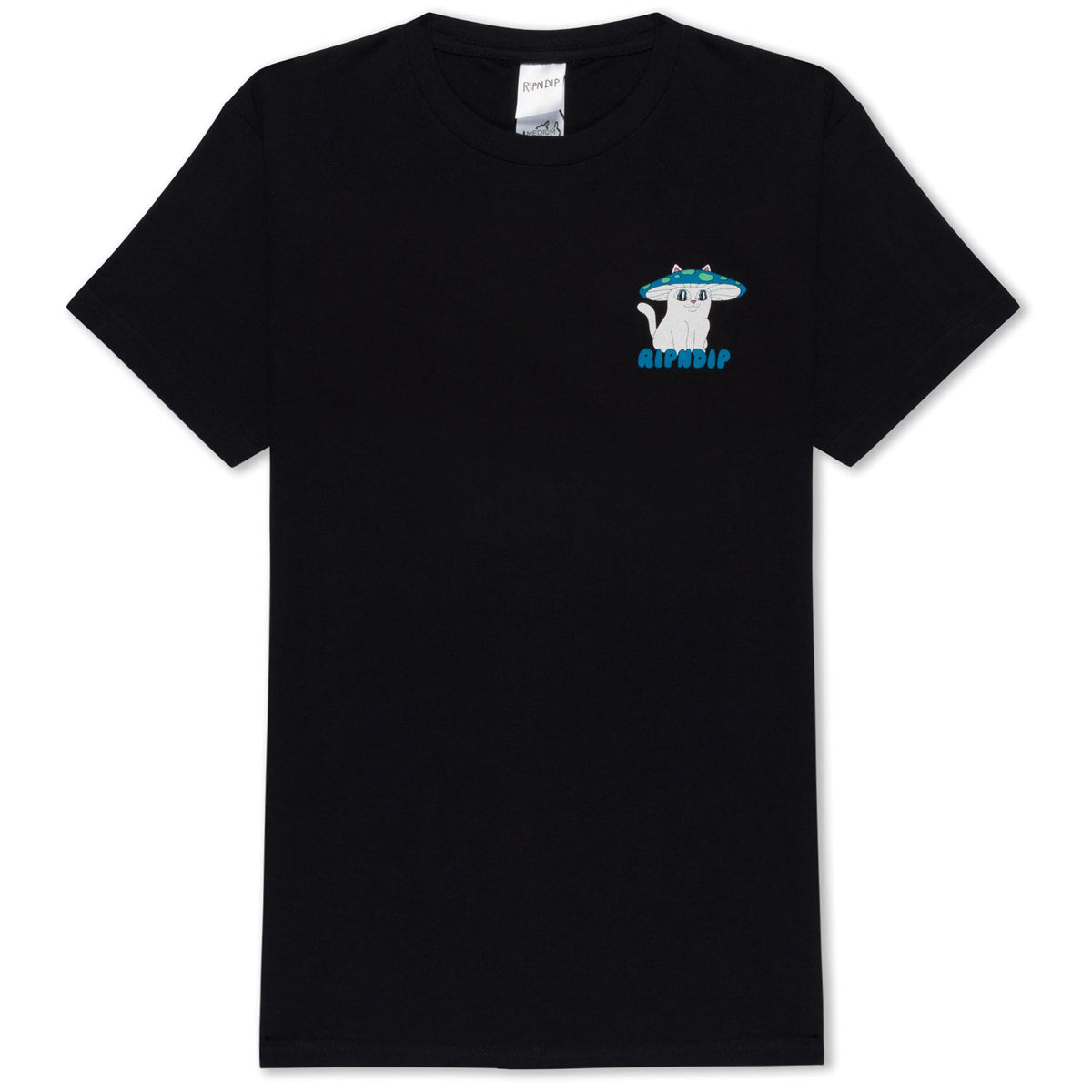 RIPNDIP Shroom Cat T-Shirt - Black image 2