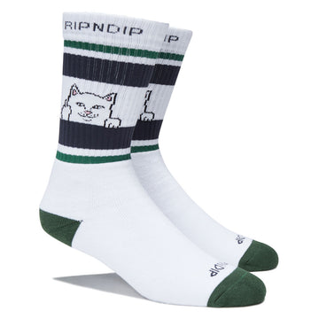 RIPNDIP Peeking Nermal Socks - Green/Slate