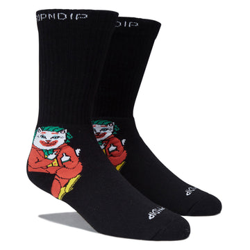 RIPNDIP Why So Nermal? Socks - Black