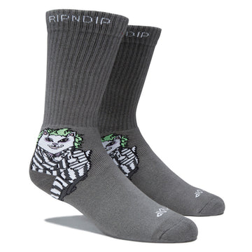 RIPNDIP Bug Drank Nerm Socks - Charcoal