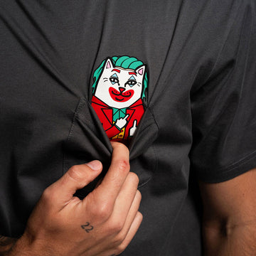 RIPNDIP Why So Nermal? Pocket T-Shirt - Charcoal
