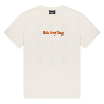 RIPNDIP Fuck Everything T-Shirt - Bone