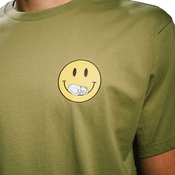 RIPNDIP Everything Will Be Ok T-Shirt - Light Forest