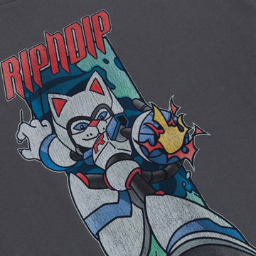 RIPNDIP Rokkunerm T-Shirt - Charcoal