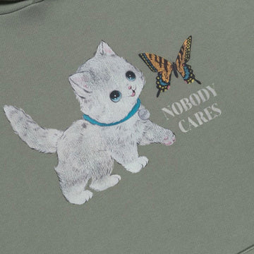 RIPNDIP Not Easy Hoodie - Silver Sage