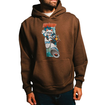RIPNDIP Rokkunerm Hoodie - Dusty Brown
