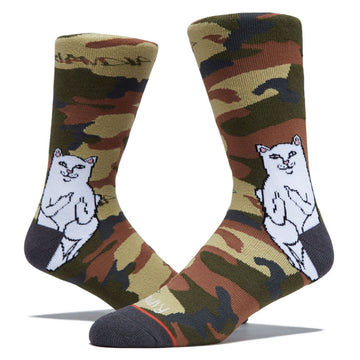 RIPNDIP Lord Nermal Street Socks - Camo