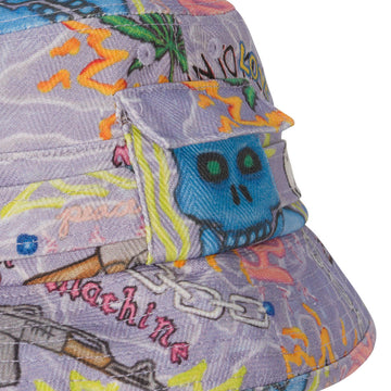 RIPNDIP Born To Love Boonie Hat - Cornflower