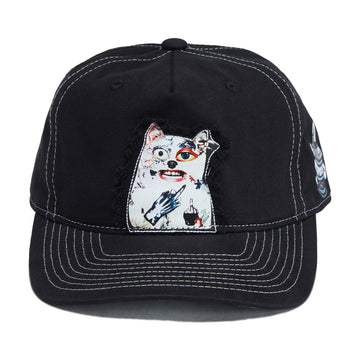 RIPNDIP Lord Nermal Collage Snapback Hat - Black