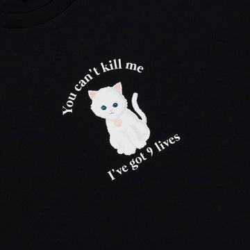 RIPNDIP 9 Lives T-Shirt - Black