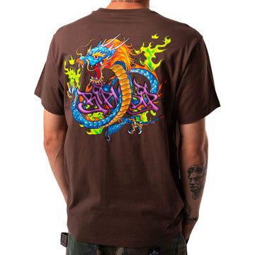 RIPNDIP Dragonology T-Shirt - Dark Brown
