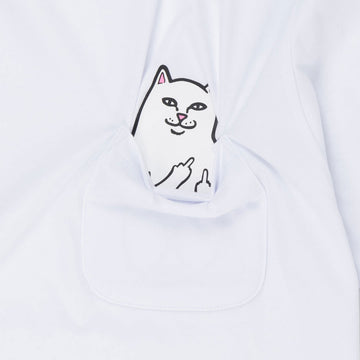 RIPNDIP Lord Nermal Pocket T-Shirt - White II