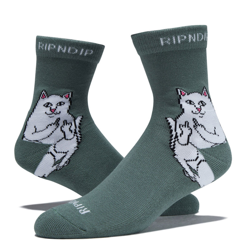 RIPNDIP Lord Nermal Socks - Pine Green