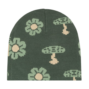 RIPNDIP Out Of This World Skull Beanie - Sage Green