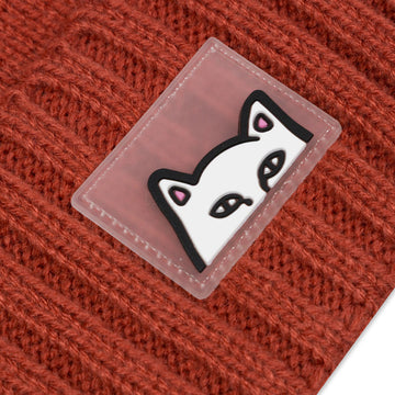 RIPNDIP Peeking Beanie - Burnt Orange