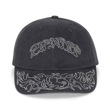 RIPNDIP Pretty Flacko Distressed Dad Hat - Black Vintage Wash
