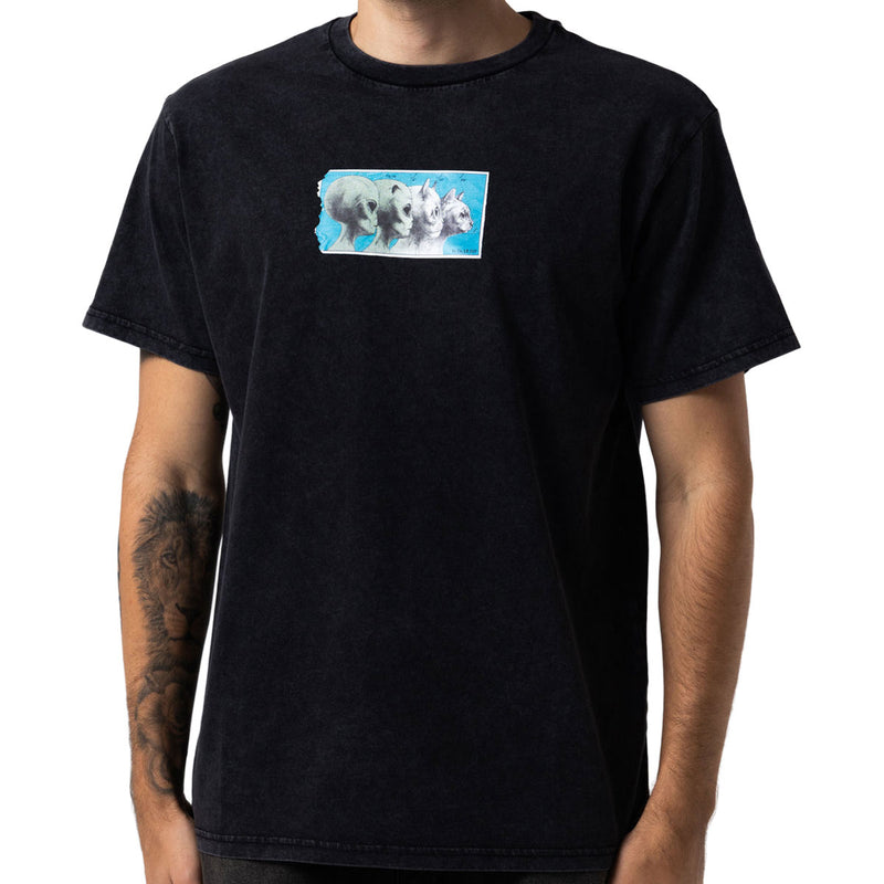 RIPNDIP Nerm Geo T-Shirt - Black Vintage Wash