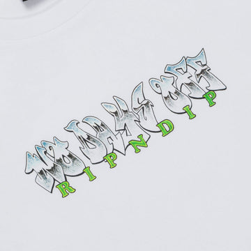 RIPNDIP Karate Kat T-Shirt - White