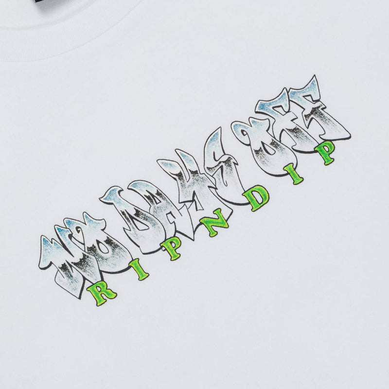 RIPNDIP Karate Kat T-Shirt - White