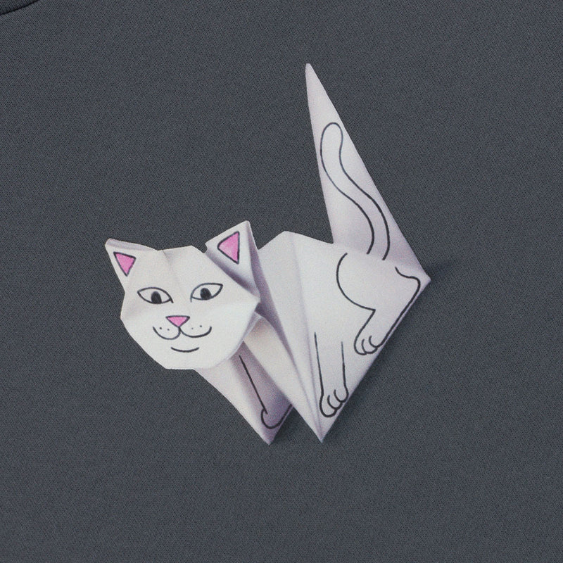 RIPNDIP Origami Hoodie - Charcoal