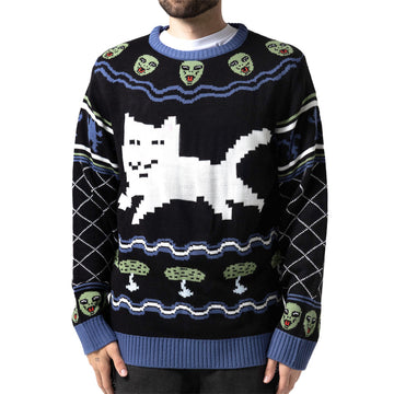 RIPNDIP Out Of This World Knit Sweater - Black