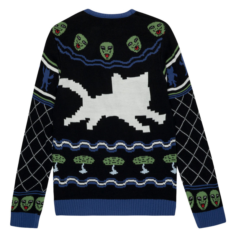 RIPNDIP Out Of This World Knit Sweater - Black