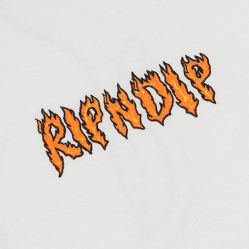 RIPNDIP Burn T-Shirt - Bone