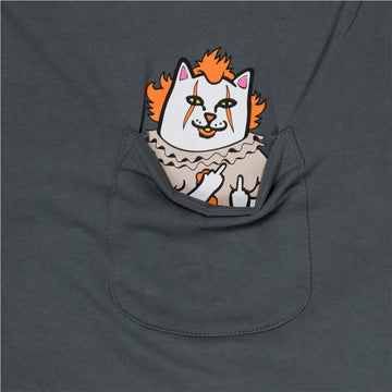 RIPNDIP It's Nerm Pocket T-Shirt - Charcoal