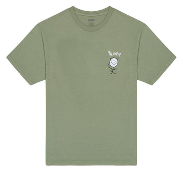 RIPNDIP Nerman Rockwell T-Shirt - Dusty Olive