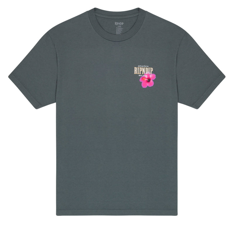 RIPNDIP Real Water T-Shirt - Charcoal