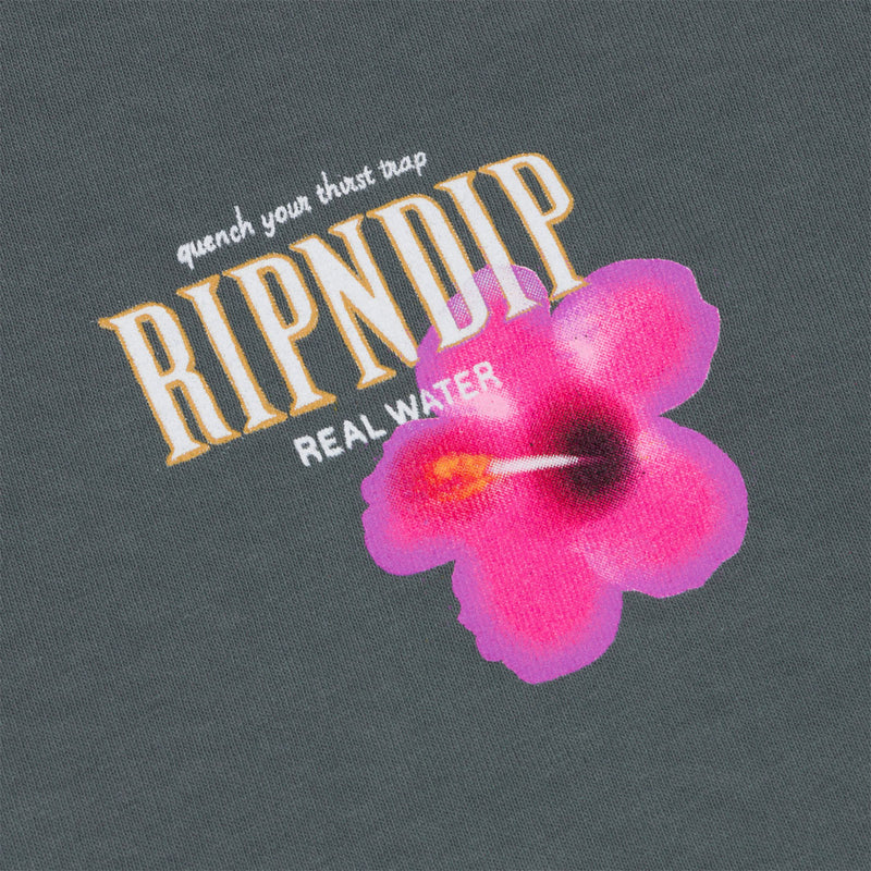 RIPNDIP Real Water T-Shirt - Charcoal