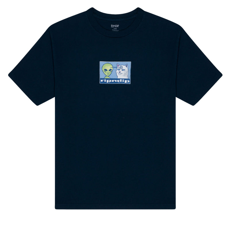 RIPNDIP Brain Power T-Shirt - Navy