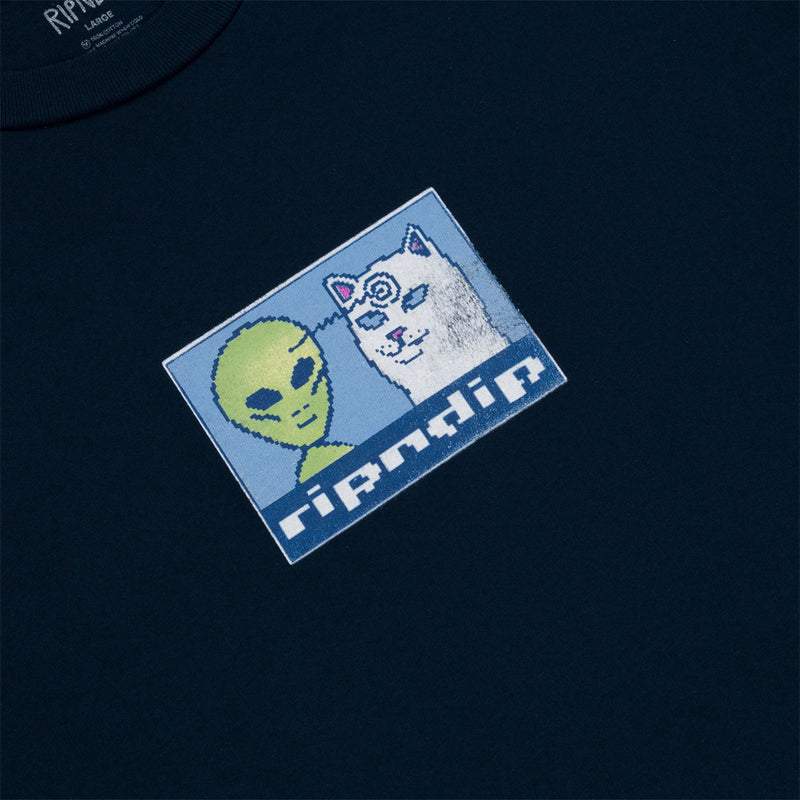 RIPNDIP Brain Power T-Shirt - Navy