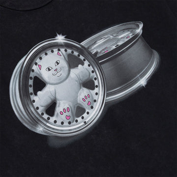 RIPNDIP Nerm Wheels T-Shirt - Black Vintage Wash