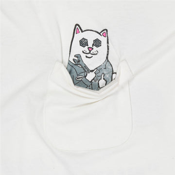 RIPNDIP Nut Then Bolt Pocket T-Shirt - Bone