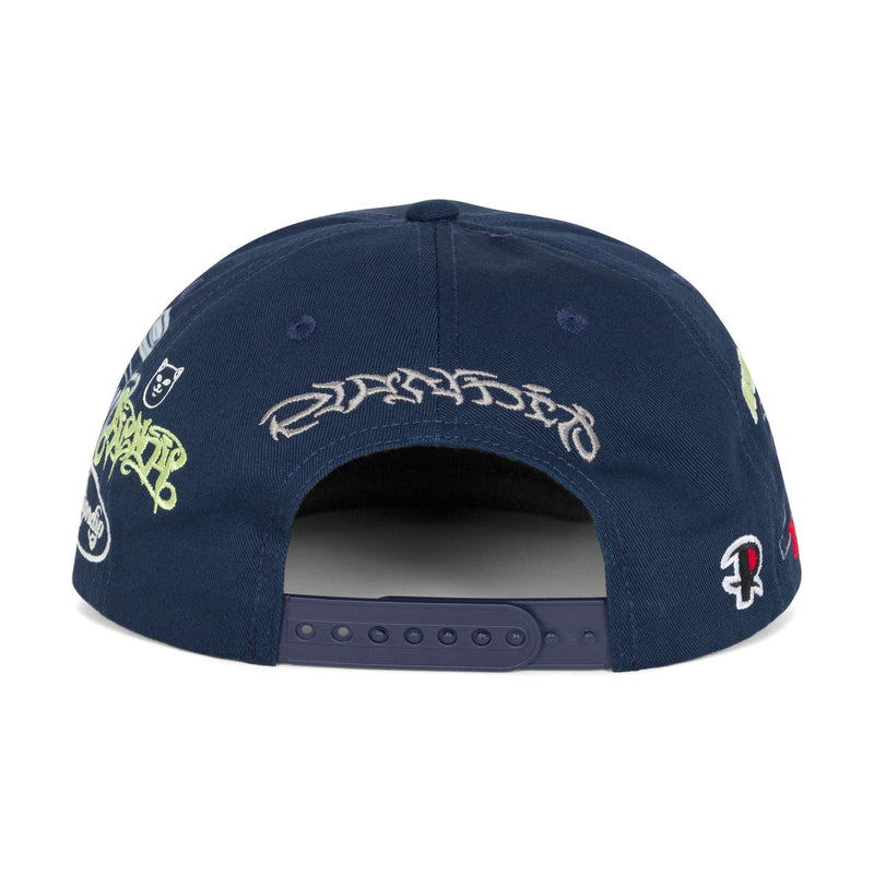 RIPNDIP NY Athletics Snapback Hat - Navy