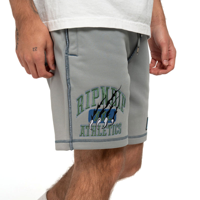 RIPNDIP Ripndip Athletics Cottom Mesh Sweat Shorts - Ash Heather