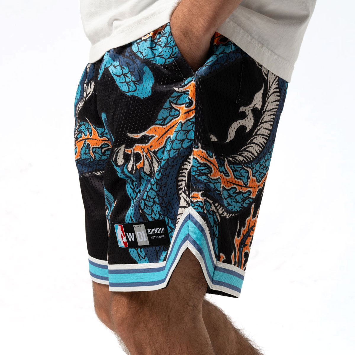 RIPNDIP Shen Nerm Basketball Shorts - Multi image 5