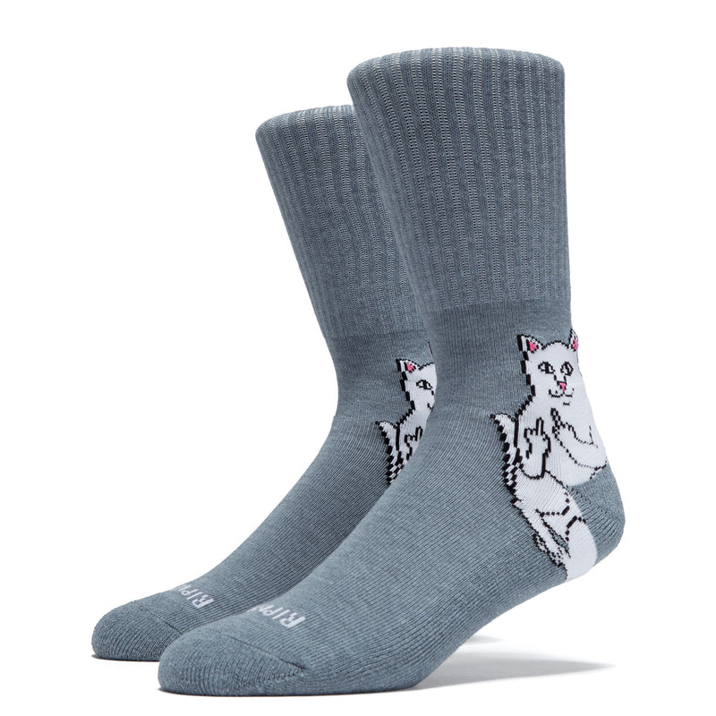 RIPNDIP Lord Nermal Socks - Charcoal Heather II