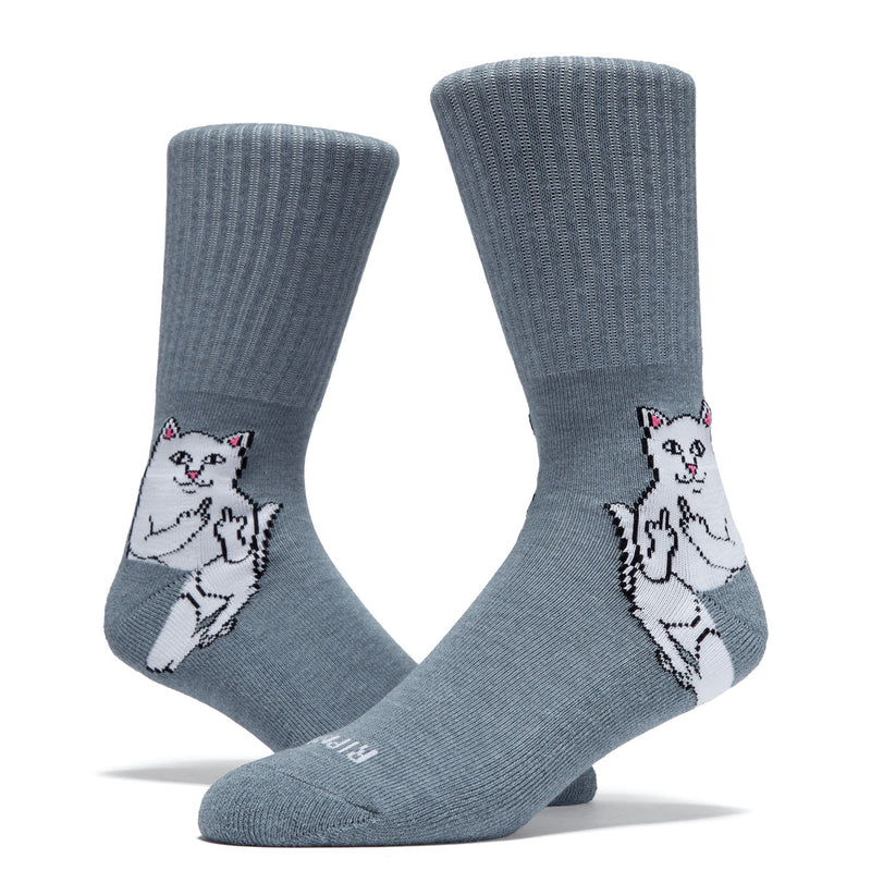 RIPNDIP Lord Nermal Socks - Charcoal Heather II