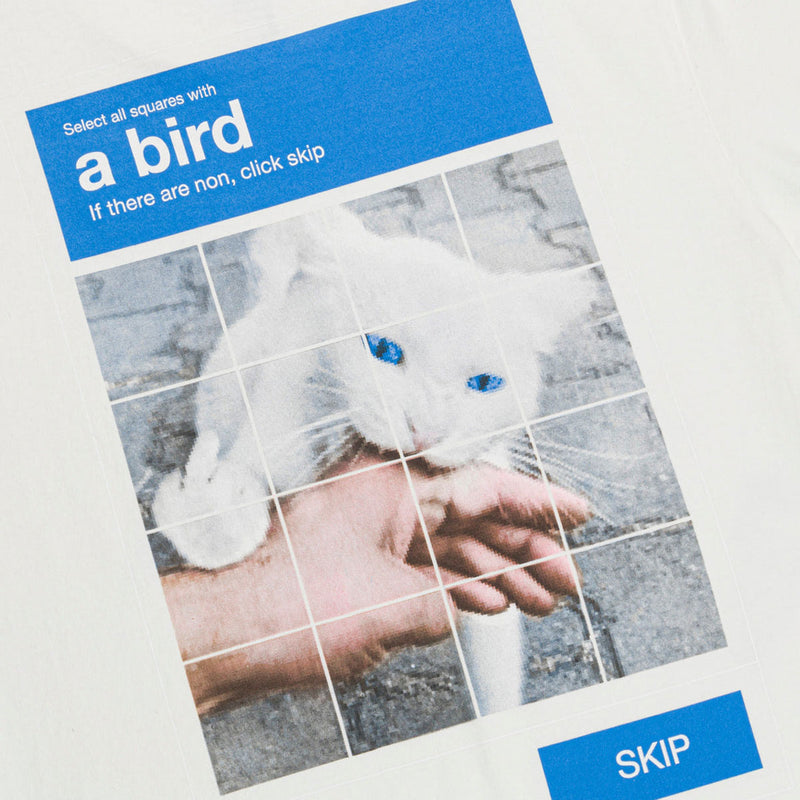 RIPNDIP A Bird T-Shirt - Bone