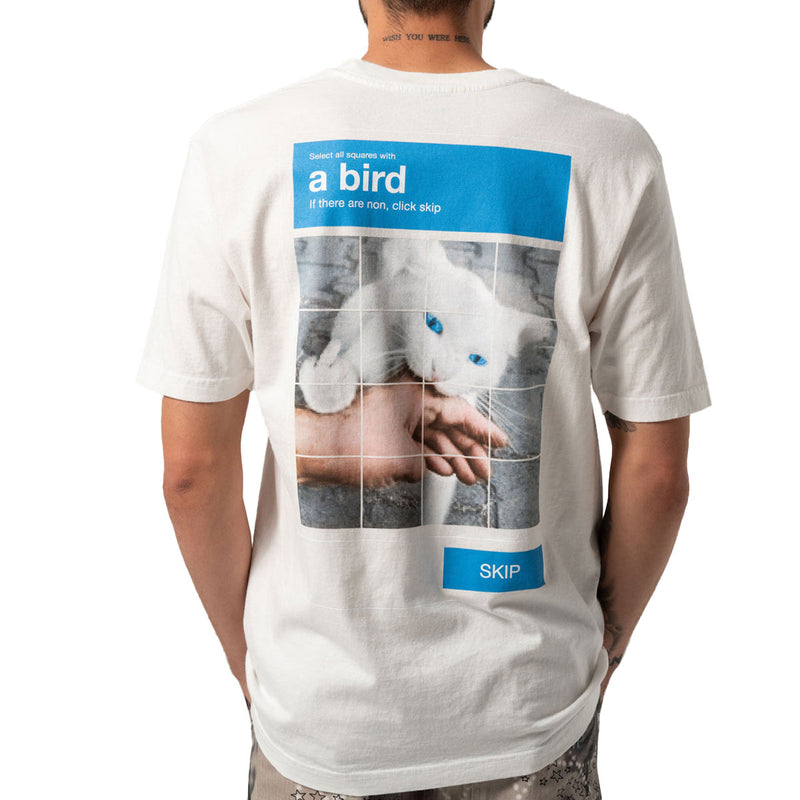 RIPNDIP A Bird T-Shirt - Bone