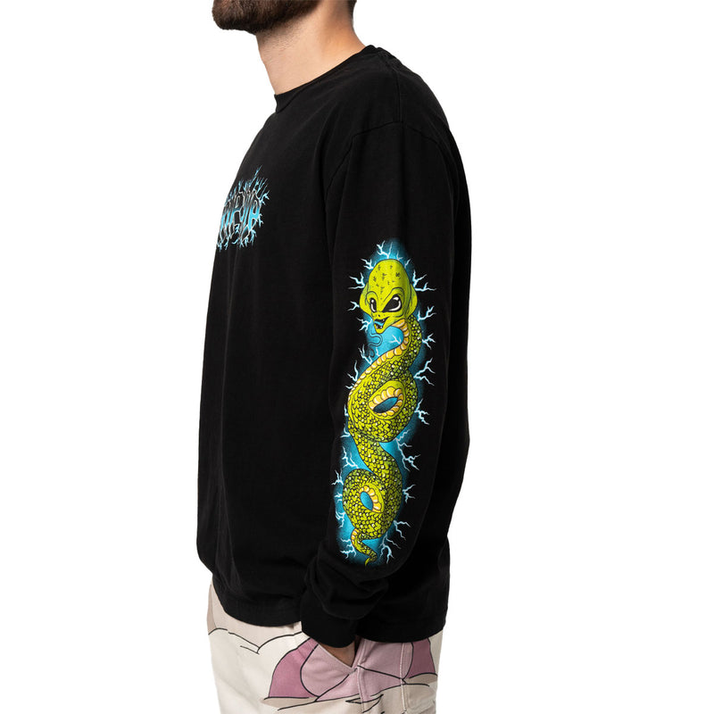 RIPNDIP Skull And Bones Long Sleeve T-Shirt - Black