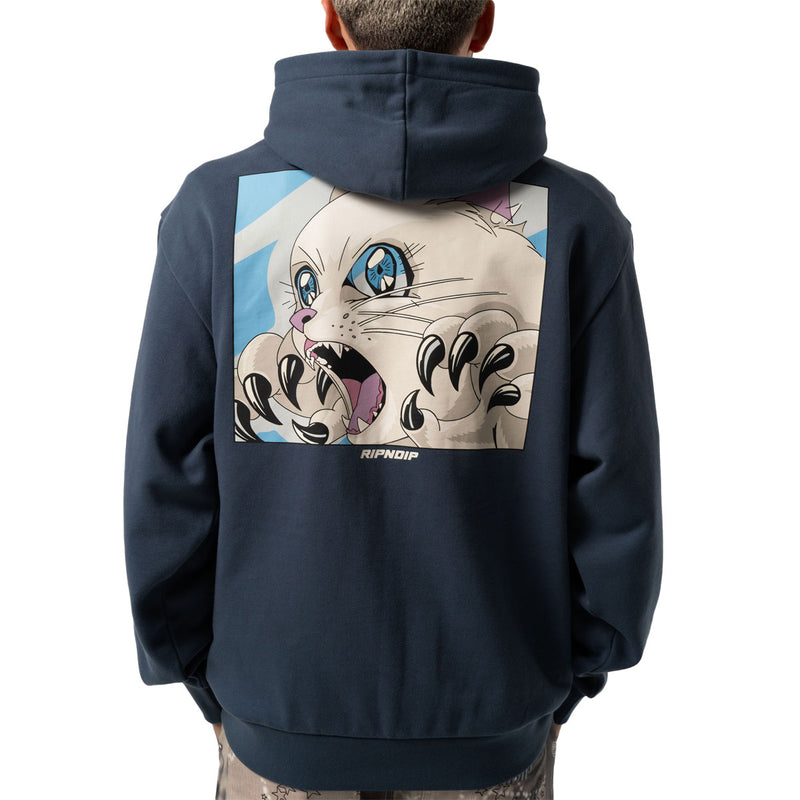 RIPNDIP Metal Claw Hoodie - Navy