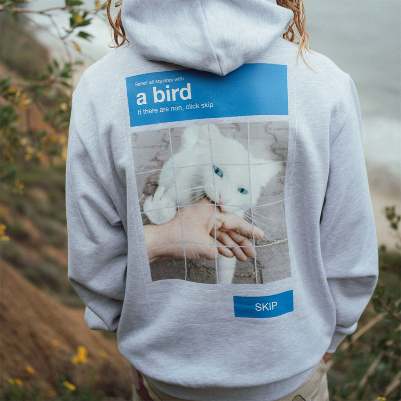 RIPNDIP A Bird Hoodie - Ash Heather