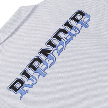 RIPNDIP Rich Spirit Quarter Zip Shirt - Light Blue