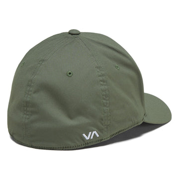 RVCA Seasons Flexfit Hat - Olive